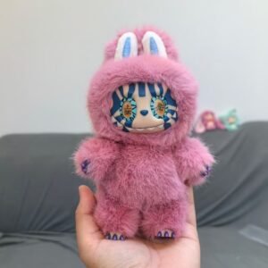 Pre-Order 17cm Custom Lisa Labubu With Halloween Face vinyl plush pendant