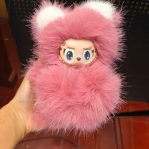 17cm Custom Cute Magnetic Beer Labubu Vinyl Plush Pedant(All the Colors)