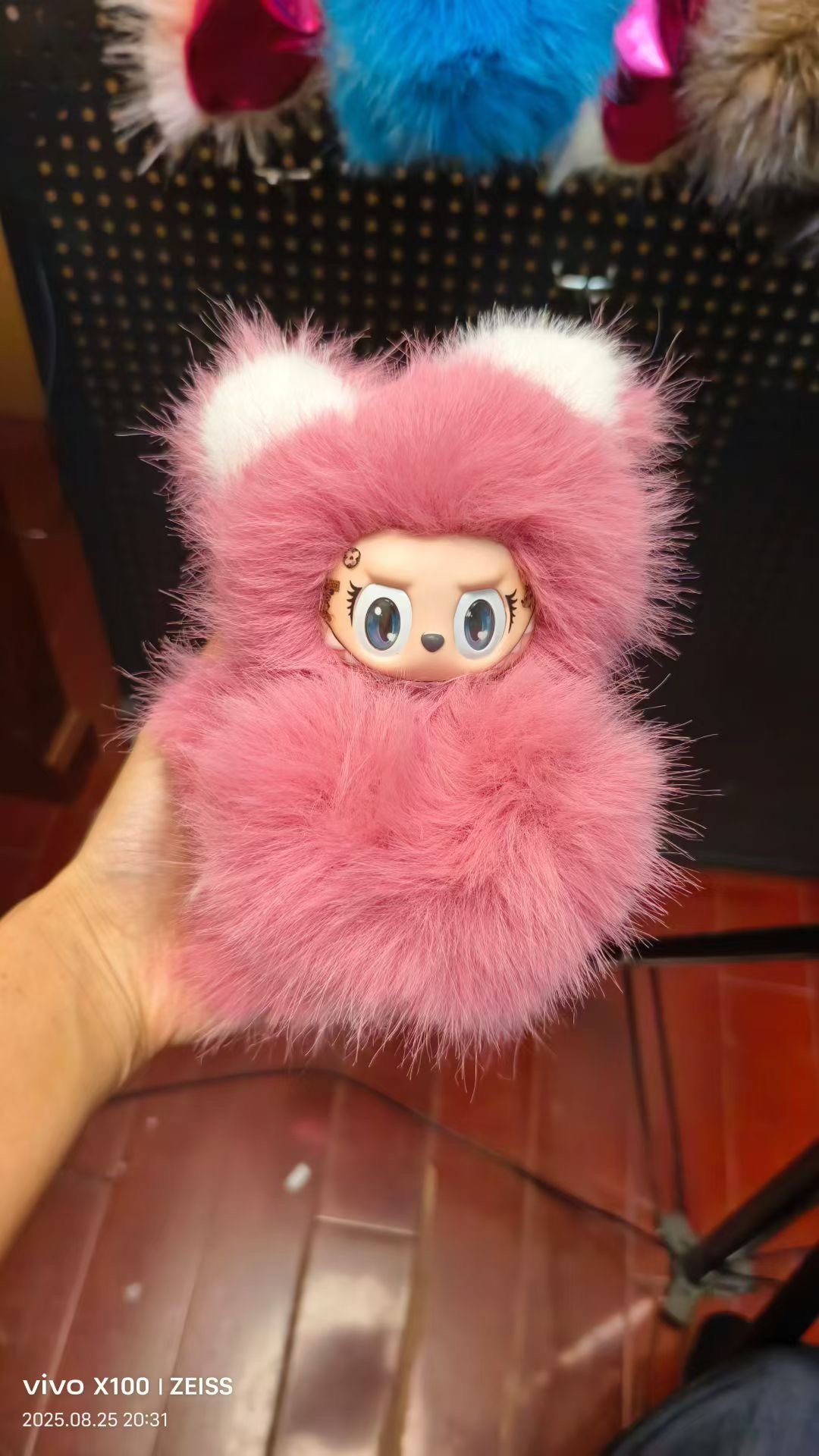 17cm Custom Cute Magnetic Beer Labubu Vinyl Plush Pedant(All the Colors)