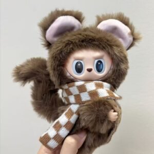 Pre-Order 18cm Custom Monkey Labubu vinyl plush pendant