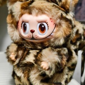 Pre-Order 18cm Custom Leopard Fox vinyl plush pendant