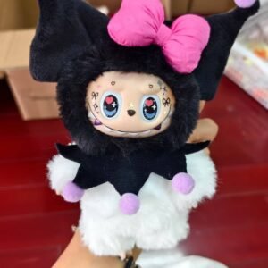 Pre-Order 18cm Custom Kuromi Labubu vinyl plush pendant