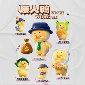18cm Authentic Upset Duck Version 1(Work Upsets Me) vinyl plush pendant