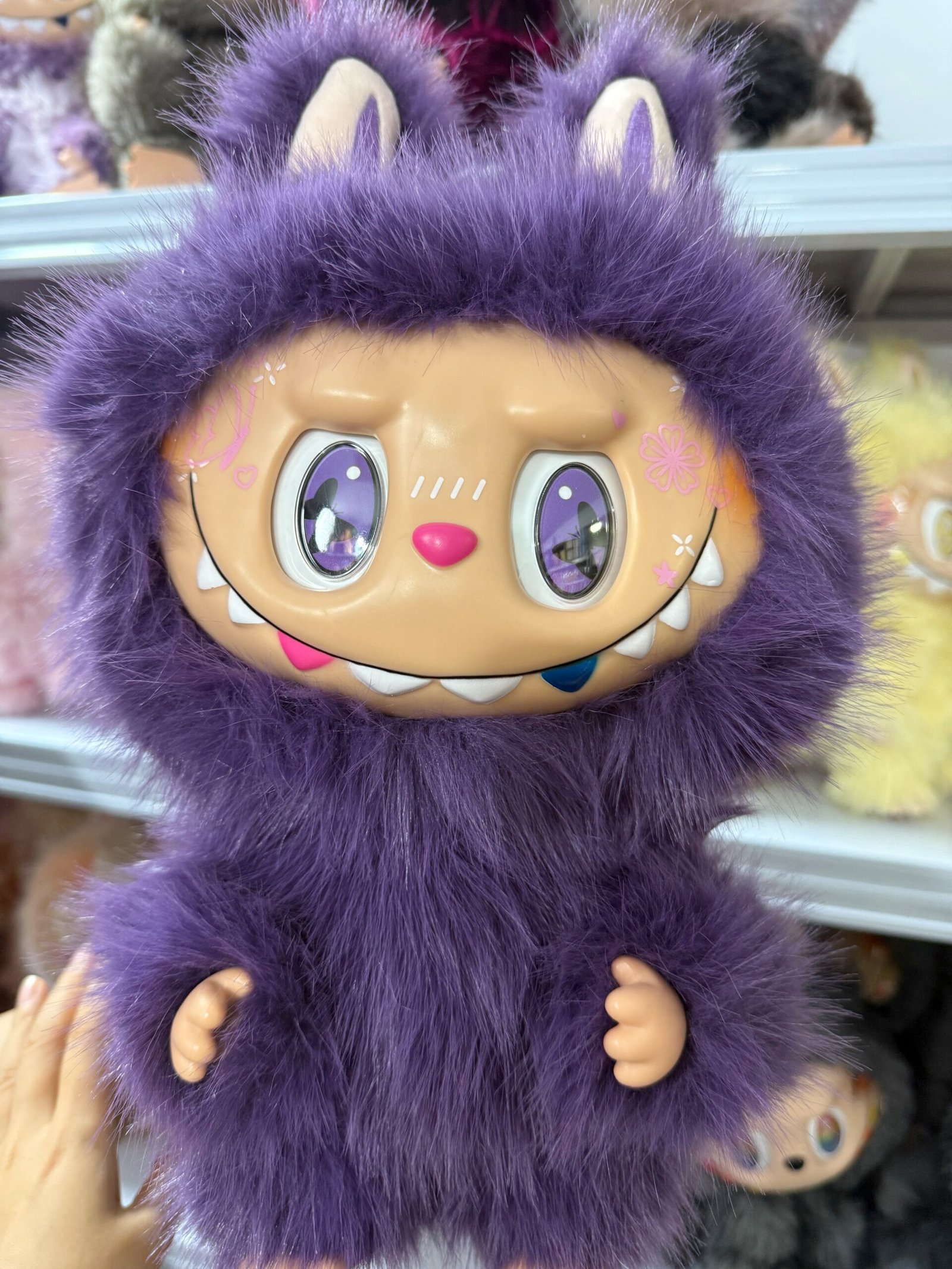 38cm custom zimomo with dragon tail vinyl plush