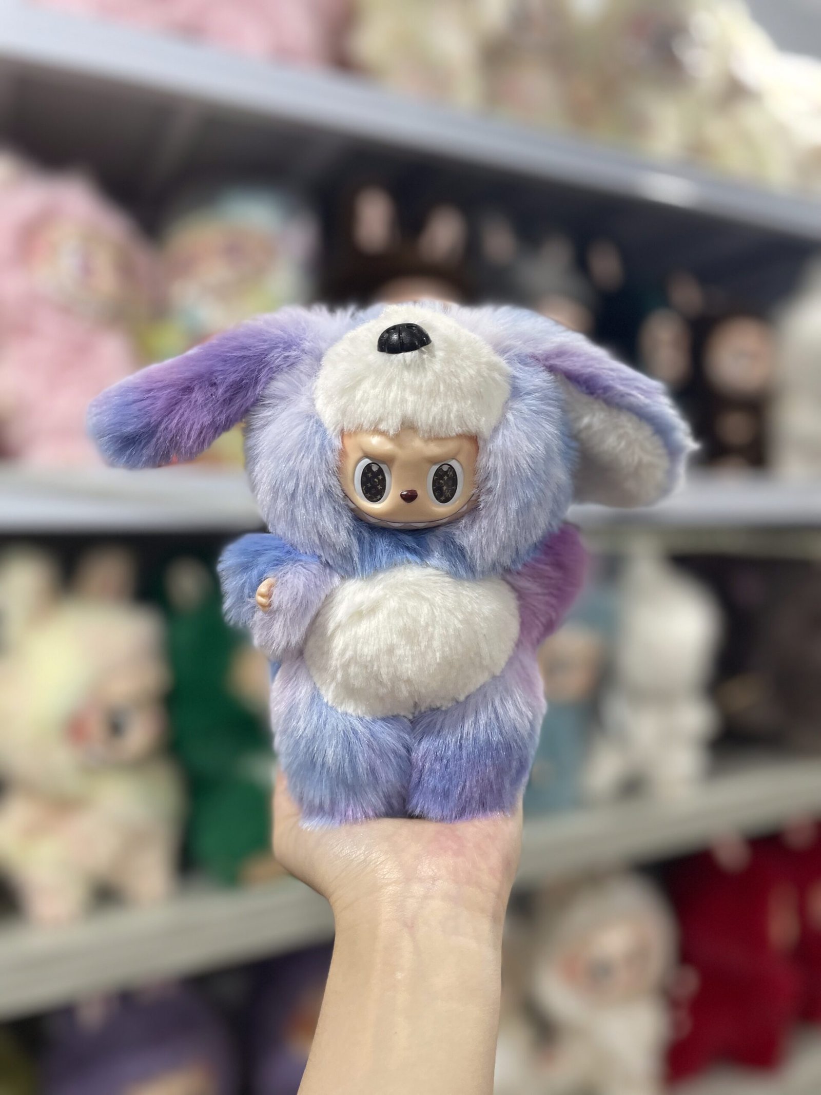 18cm Handmade Custom Long-Ear PUPPY Labubu vinyl plush pendant (All The Colors) - Image 6