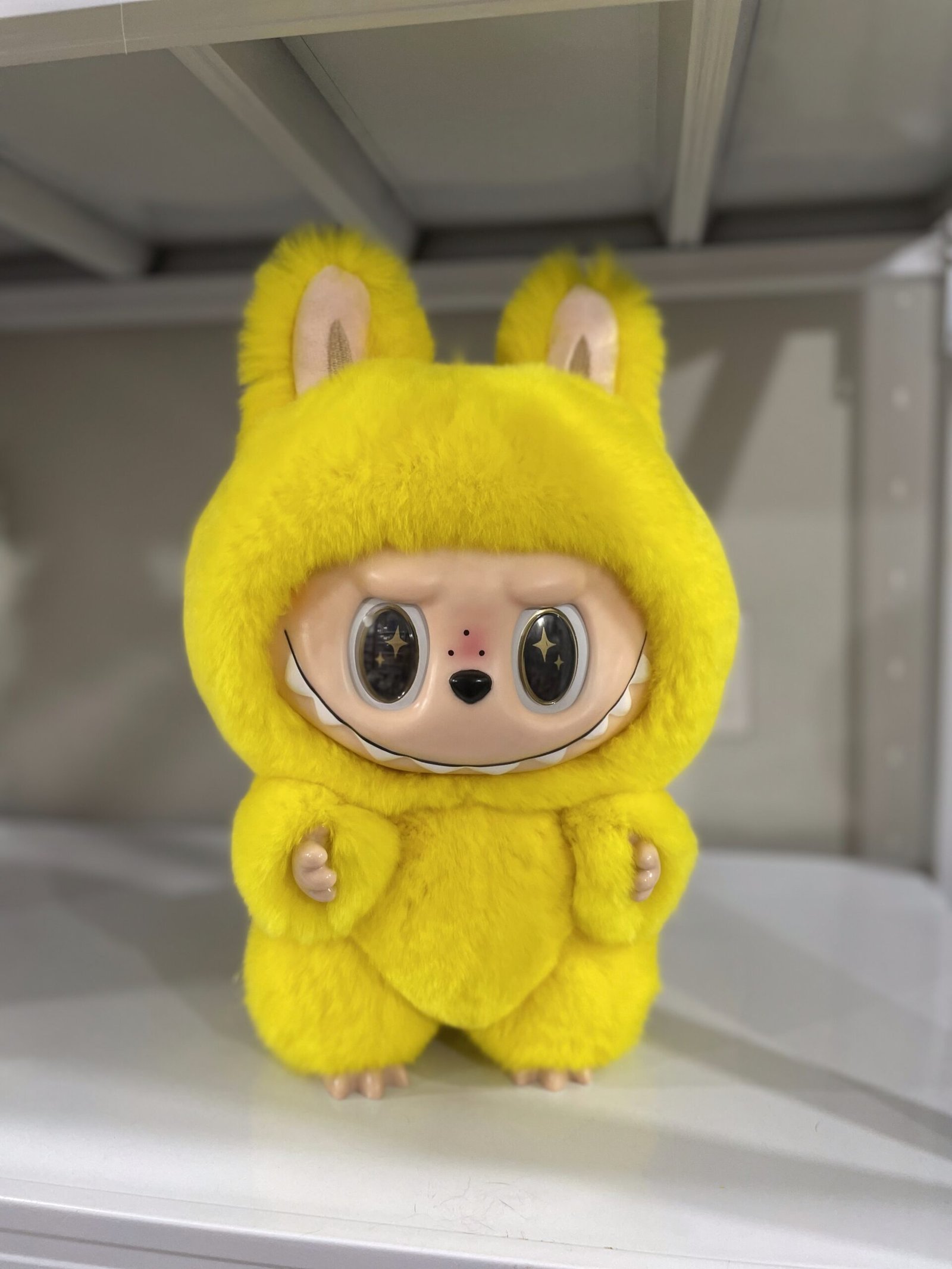 38cm Custom Real Rex Rabbit Fur zimomo with dragon tail vinyl plush - Image 5