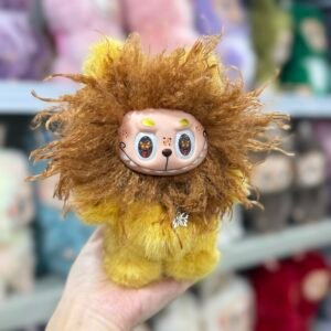 18cm Custom Lion Labubu vinyl plush pendant