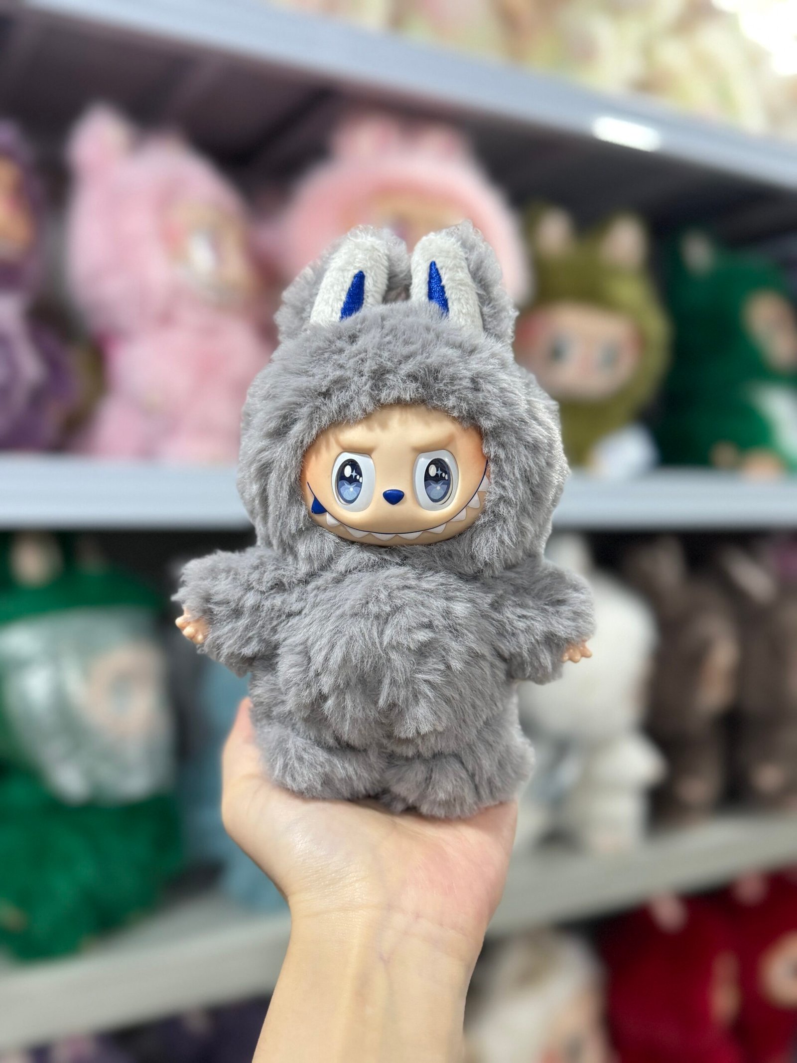 17cm Custom Labubu vinyl plush pendant (All The Colors) - Image 2