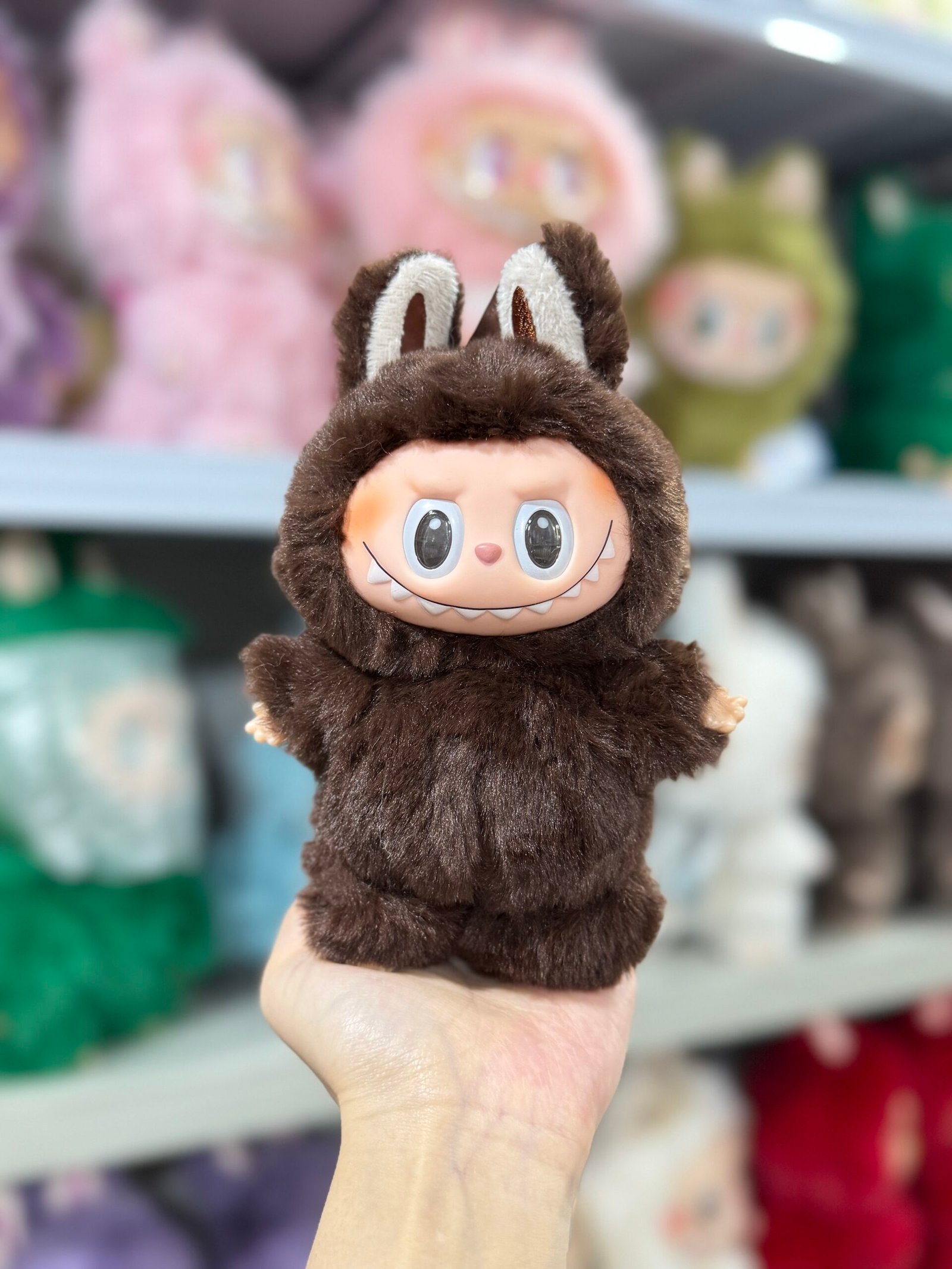 17cm Custom Labubu vinyl plush pendant (All The Colors) - Image 6