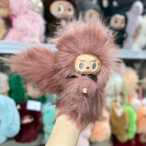 18cm Handmade Custom Fox Labubu vinyl plush pendant