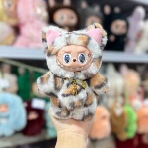 17cm Custom Leopard&Cow Zimomo vinyl plush pendant