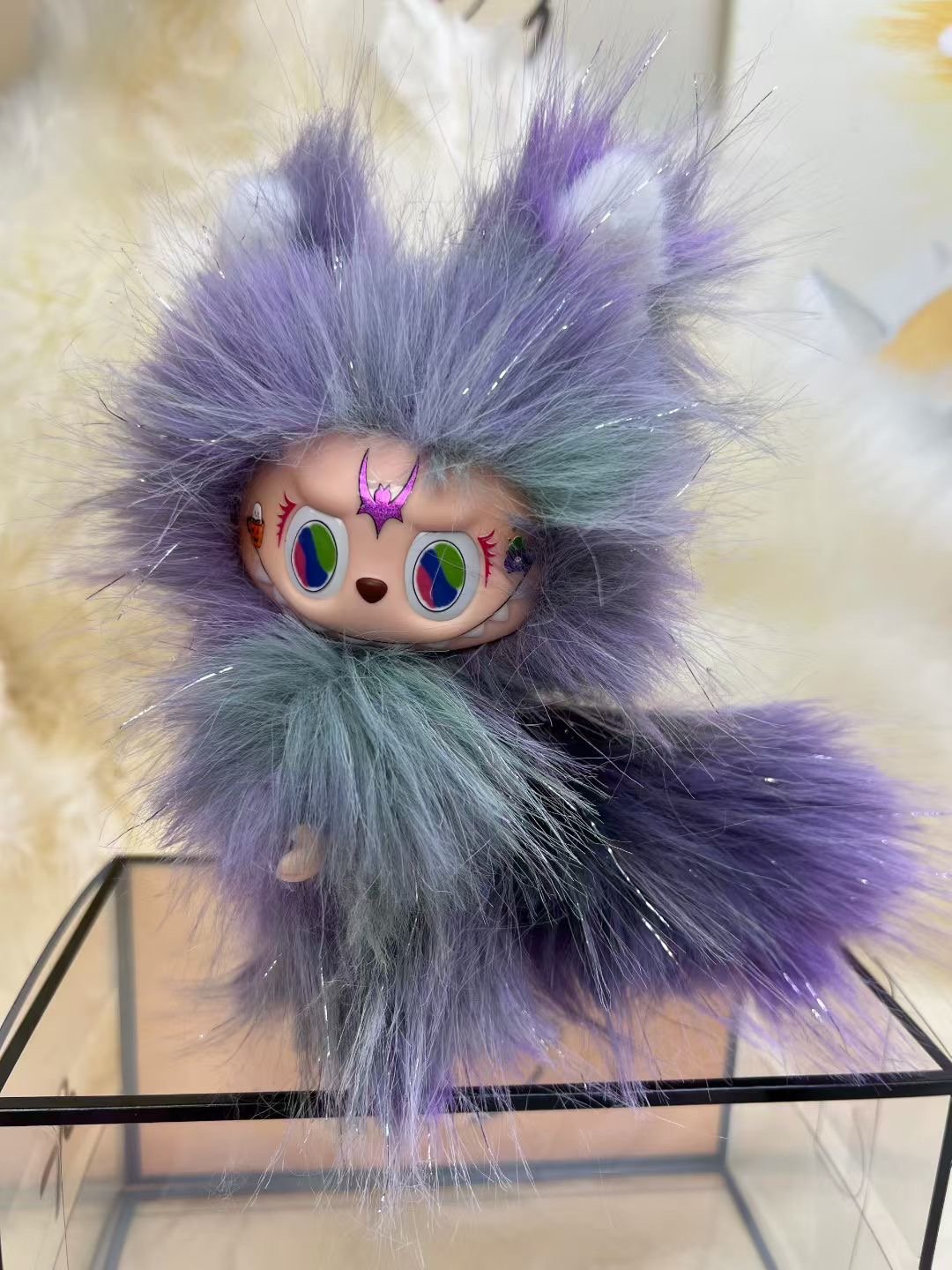 17cm Custom Fox Zimomo vinyl plush pendant