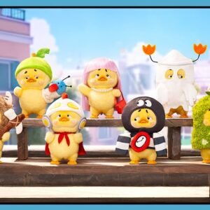 18cm Authentic Upset Duck Version 3(Born This Way) vinyl plush pendant