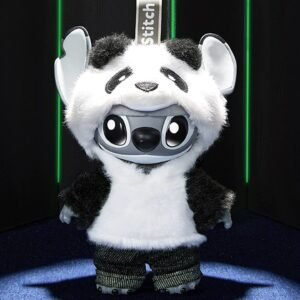 17cm Authentic Panda Stitch vinyl plush pendant