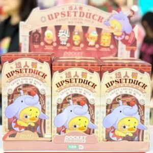 18cm Authentic Upset Duck Version 4(Crazy Circus Duck) vinyl plush pendant