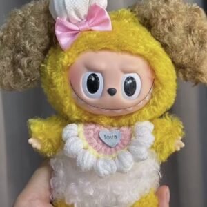 17cm Custom Cookie Ann Labubu vinyl plush pendant