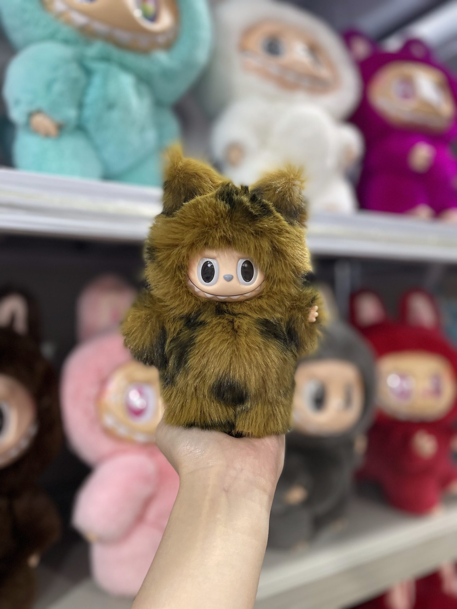 18cm Handmade Custom Plush Fox Labubu vinyl plush pendant(all the colors) - Image 7