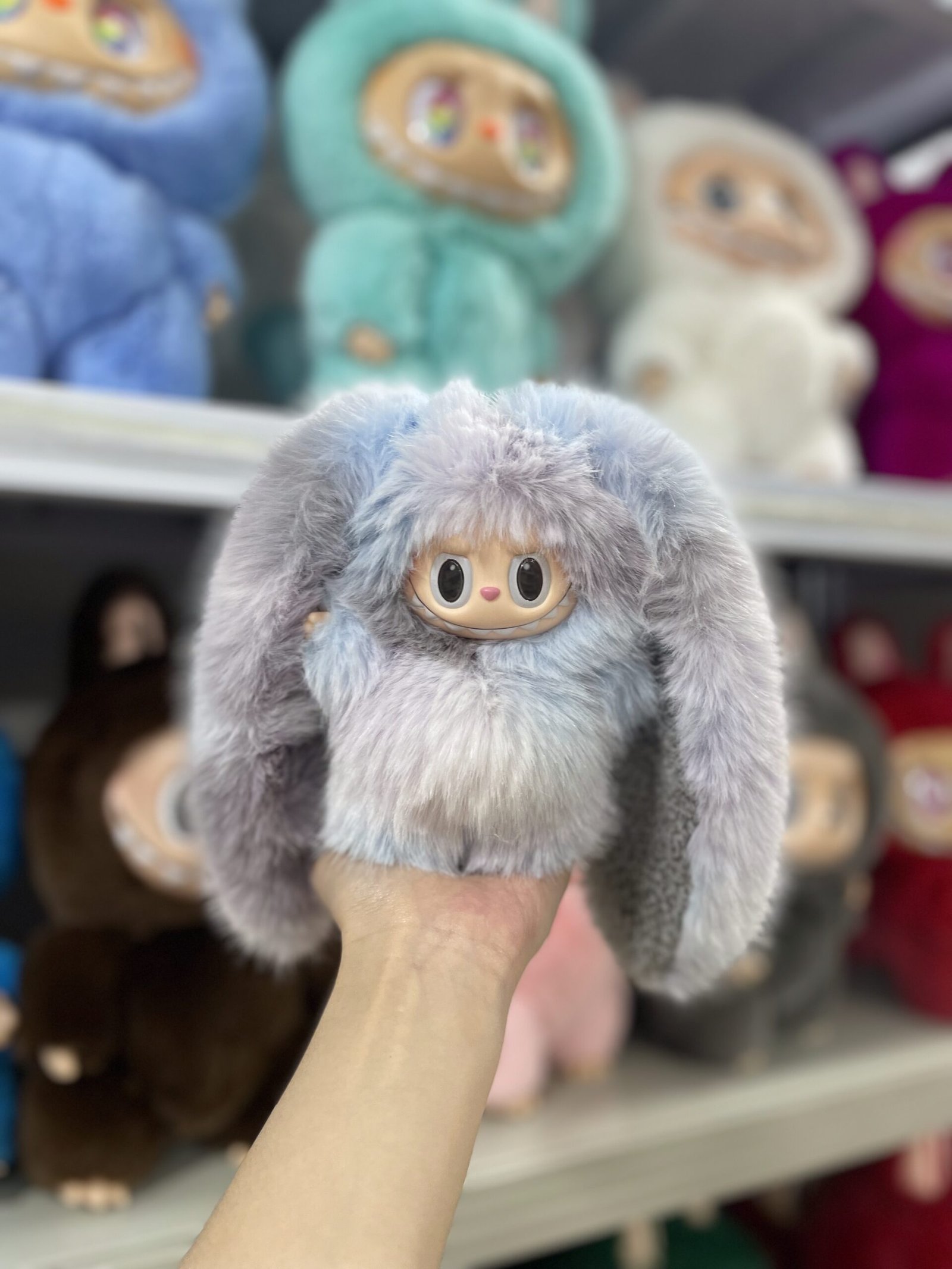 18cm Handmade Custom Labubu vinyl plush pendant(all the colors) - Image 3