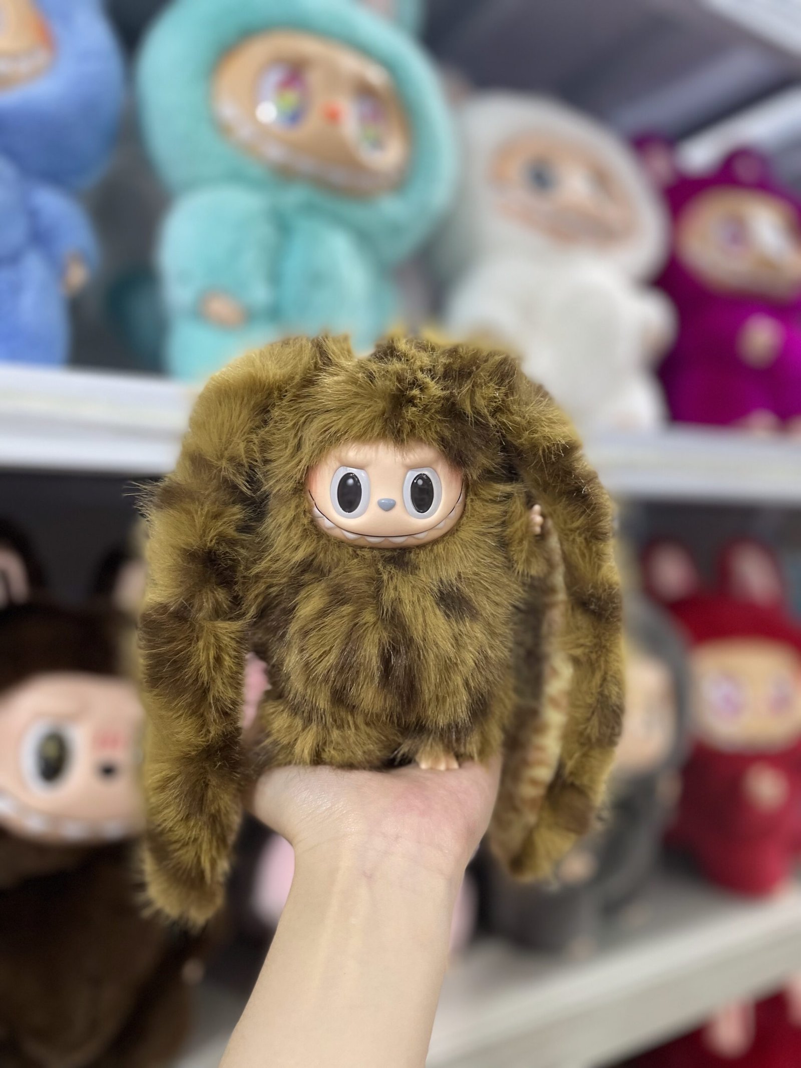 18cm Handmade Custom Labubu vinyl plush pendant(all the colors) - Image 4