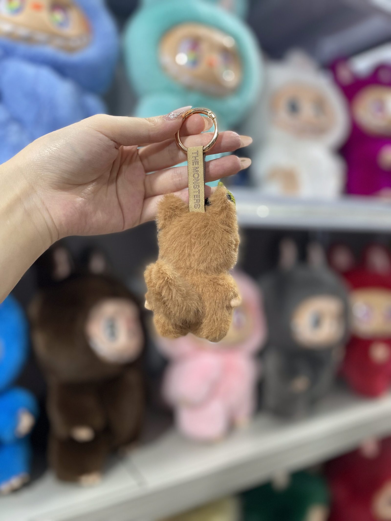 12cm Handmade Custom Mini fox Labubu vinyl plush pendant - Image 2