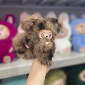 preorder on wa 17cm Handmade rtu eyes brown monkey Custom vinyl plush pendant