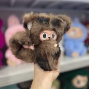 preorder on wa 17cm Handmade Custom brown-black monkey vinyl plush pendant